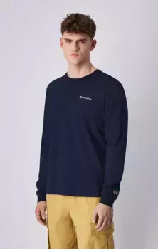 Рубашка Champion с длинными рукавами "Crewneck Long Sleeve T-Shirt", цвет Nny