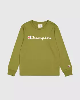 Рубашка Champion с длинными рукавами "Long Sleeve T-Shirt", цвет Gnum