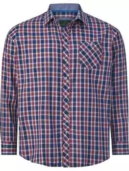 Рубашка Charles Colby, цвет pink kariert