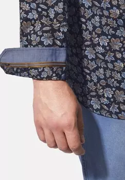 Рубашка Charles Colby, темно-синий