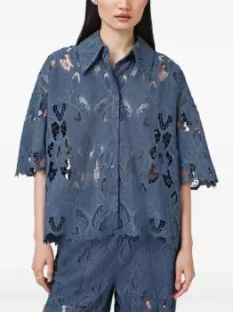 Рубашка Charli AllSaints, синий