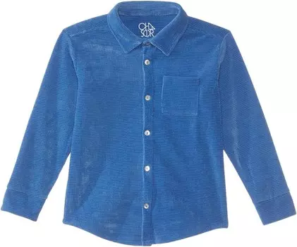 Рубашка Chaser Kids Button Down Collar Shirt, цвет Peacock