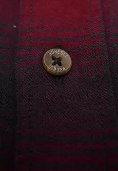 Рубашка CHECK Honesty Rules, Бордо