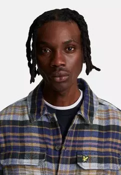 Рубашка CHECK Lyle & Scott, синий