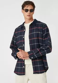 Рубашка CHECK PLAID Koton, цвет dark blue