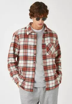 Рубашка Check Plaid Koton, цвет orange