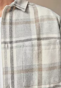 Рубашка CHECK SHACKET Next, серый