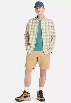 Рубашка CHECK Timberland, зеленый