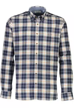 Рубашка CHECKED BRUSHED Jack's Sportswear, темно-синий