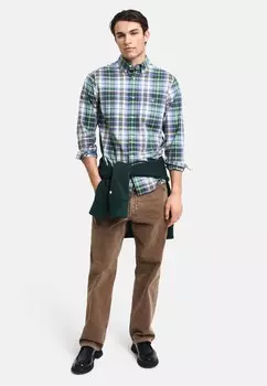 Рубашка CHECKED GANT, зеленый