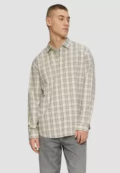 Рубашка CHECKED QS, светло-серый