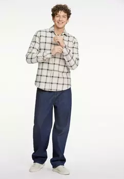 Рубашка CHECKED TWILL Lindbergh, кремовый