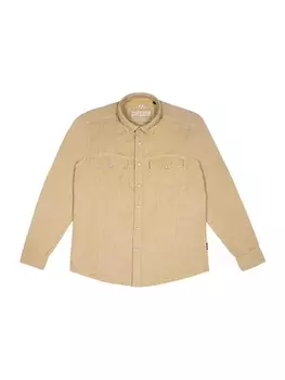Рубашка Checker, кэмел