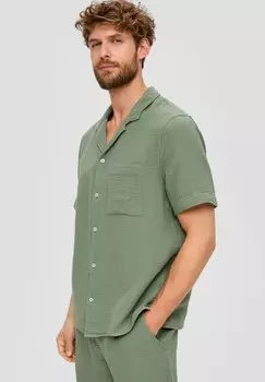 Рубашка CHEMISE s.Oliver, темно-зеленый