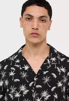 Рубашка Chemisette The Kooples, чёрная/белая