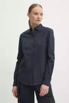 Рубашка CHIBA из хлопка Desigual, темно-синий