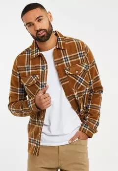 Рубашка Christopher Luxe Threadbare, цвет camel check