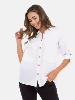 Рубашка CIPO & BAXX Blouse, белый