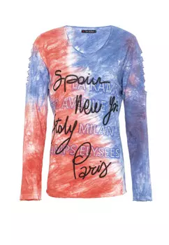 Рубашка Cipo & Baxx, цвет BLUE-PINK