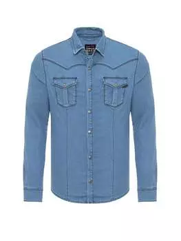 Рубашка Cipo & Baxx, цвет iceblue