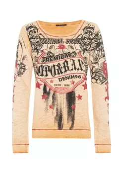 Рубашка Cipo & Baxx, цвет SALMON