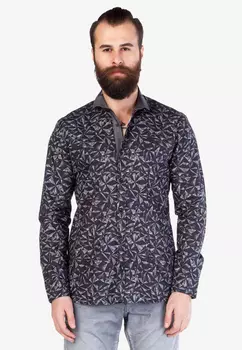 Рубашка Cipo & Baxx Langarm, черный