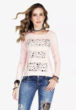 Рубашка Cipo & Baxx, розовый