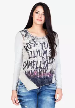 Рубашка Cipo & Baxx Sweatshirt, серый