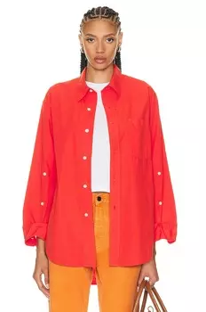Рубашка Citizens Of Humanity Kayla, цвет Coral Balm