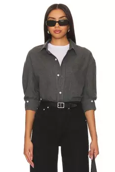 Рубашка Citizens of Humanity Kayla, цвет Heron Grey