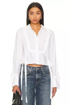 Рубашка Citizens of Humanity Virgina Tuxedo, цвет Optic White