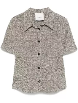 Рубашка Clare Nanushka, черный