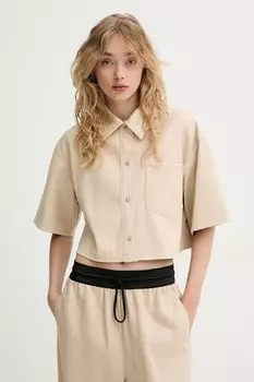 Рубашка Clarissa Stand Studio, бежевый