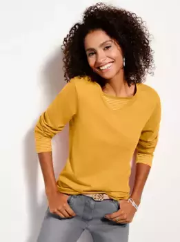 Рубашка Classic Basics с длинными рукавами "Shirt", цвет Curry