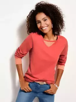 Рубашка Classic Basics с длинными рукавами "Shirt", терракотовый