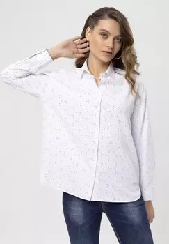 Рубашка Classic Blouse By Diess Collection, белая черная