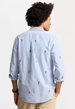 Рубашка CLASSIC FIT P WING OXFORD SHIRT Ralph Lauren, синий