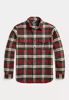 Рубашка CLASSIC FIT PLAID FLANNEL WORKSHIRT Ralph Lauren, разноцветный