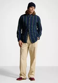 Рубашка CLASSIC FIT STRIPED OXFORD SHIRT Ralph Lauren, темно-синий