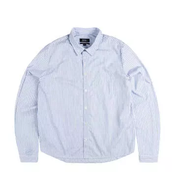 Рубашка Clement Shirt A.P.C., синий