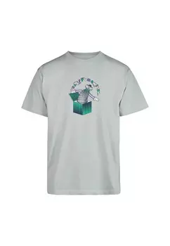 Рубашка Cleptomanicx Classic Tee Surprise, светло-синий