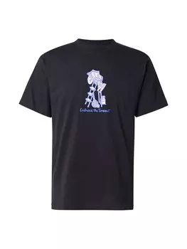 Рубашка Cleptomanicx Embrace Tennis, черный