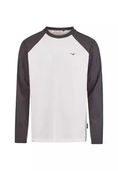 Рубашка Cleptomanicx Ligull College, серый