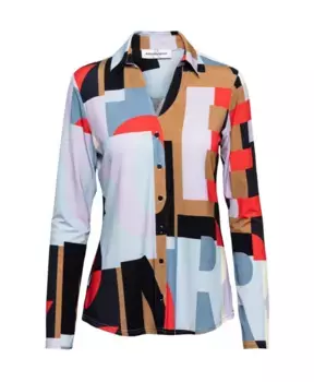 Рубашка &Co Woman, синий