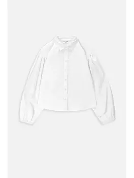 Рубашка Coccodrillo Langrmeliges Hemd, белый