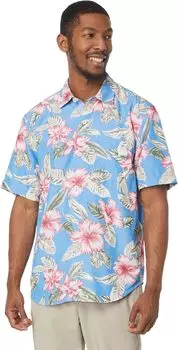 Рубашка Coconut Point Hibiscus Cay Tommy Bahama, цвет Mountain