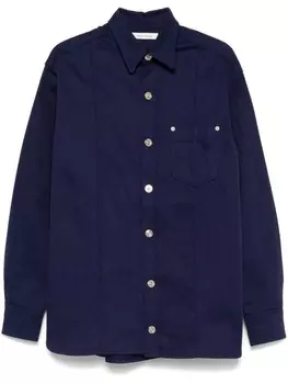 Рубашка Coda Wales Bonner, синий