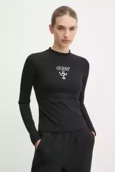 Рубашка COLETTE с длинными рукавами Guess, черный