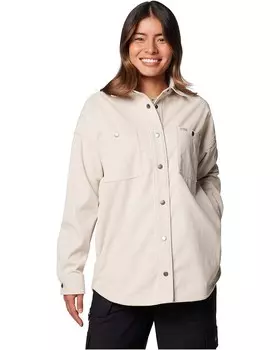 Рубашка Columbia Blue Point Creek Corduroy Shirt Jacket, цвет Dark Stone