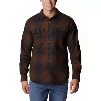 Рубашка Columbia, цвет braun/mango